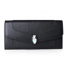 Portofel Bvlgari Serpenti Pochette Negru