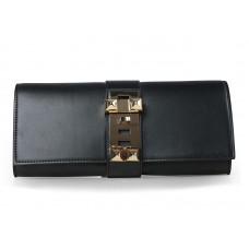 Hermes Medor Clutch Negru