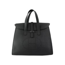 Geantă Hermes 08c Flap Black