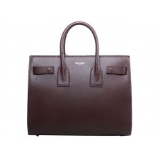 Tote Yves Saint Laurent Sac Du Jour din piele originală Vin