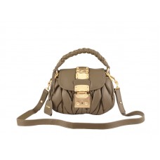 Geantă mică Miu Miu Coffer Khaki