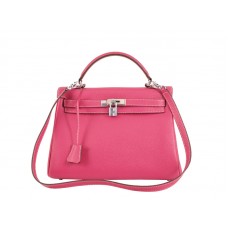 Geantă Hermes Kelly 32cm Togo Leather Clemence Pink