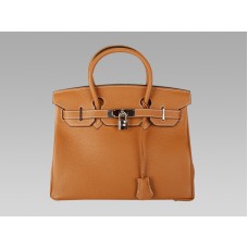 Geantă Hermes Birkin 30cm Togo Leather Maro Auriu
