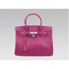 Geantă Hermes Birkin 35cm Togo Clemence Fucsia