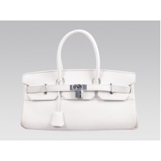 Geantă Hermes Birkin Jpg 42cm Clemence White