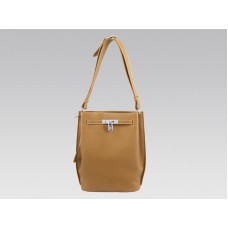 Hermes So Kelly 22cm Clemence Maro Auriu