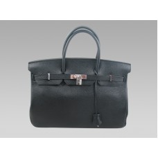Geantă Hermes Birkin 40 Togo din piele neagră