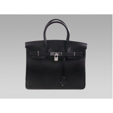 Geantă Hermes Birkin 30 Togo din piele neagră