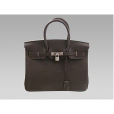 Geantă Hermes Birkin 35 Togo Leather Chocolate