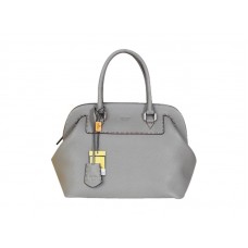 Geantă de mână Fendi Original Leather Medium Selleria Adele Khaki