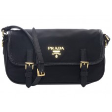 Geanta Prada Tessuto Bandoliera Crossbody Messenger Negru