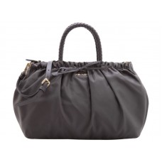 Geanta Prada Tessuto Nylon Bauletto Maro