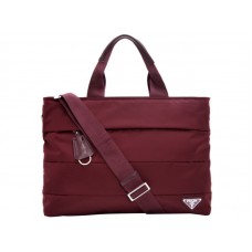 Geantă Prada Tessuto Bordeaux