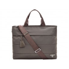 Geantă tote Prada Tessuto Kaki