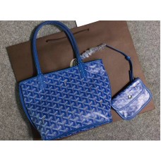 Geanta Goyard Anjou Reversibilă Mini Blue