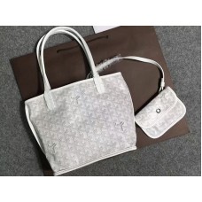 Geanta Goyard Anjou Reversibilă Mini Alb