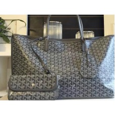 Geanta Goyard Anjou Reversibilă Gm Gri