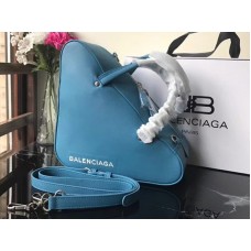 Balenciaga Triangle Duffle S Albastru 18062558