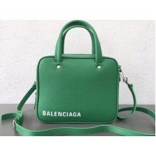 Geantă Balenciaga Triangle Square XS Verde 513995c8k021002