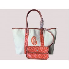 Geanta Goyard Anjou Reversibilă Canvas Mm Orange H-gotogg3456s5