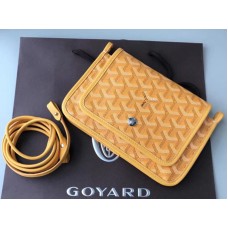 Portofel Goyard Goyardine Plumet Crossbody Galben