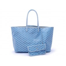 Goyard Goyardine Saint Louis GM Albastru deschis
