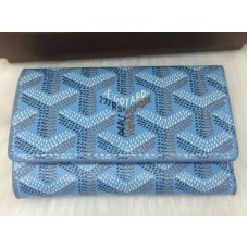 Suport chei Goyard Goyardine Saint Michel 6 Albastru deschis