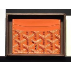 Suport card Goyard Goyardine Saint Sulpice Portocaliu