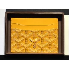 Suport card Goyard Goyardine Saint Sulpice Galben