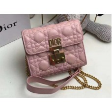 Dior Dioraddict Mini Geanta din piele de miel roz