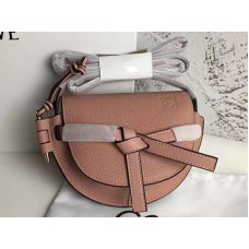 Geantă Loewe Gate Mini din piele de vițel moale, roz