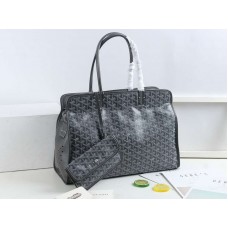 Goyard Sac Hardy Geantă de transport pentru animale de companie, gri