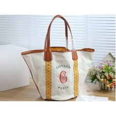 Geanta Goyard Belharra Biarritz reversibil galben