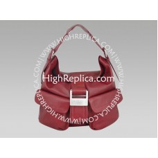 Geantă Givenchy Clarabelle Flap Over Hobo, roșie