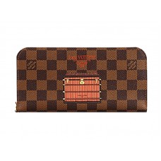 Portbagajul Louis Vuitton Damier Ebene Insolite și portofel
