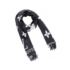 Eșarfă Louis Vuitton Fashion Lovers Monogram Cashmere gri