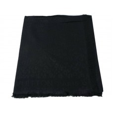 Eșarfă Louis Vuitton cu imprimeu leopard negru