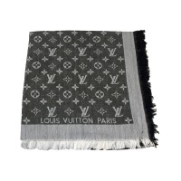 Șal Louis Vuitton Monogram Ikat gri