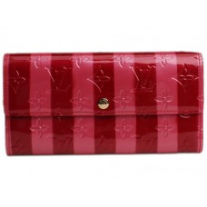 Louis Vuitton Monogram Vernis Rayures Sarah Portofel Pomm