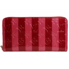 Louis Vuitton Monogram Vernis Rayures Zippy Portofel Pomm