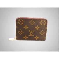 Portofel Louis Vuitton cu monogramă și fermoar