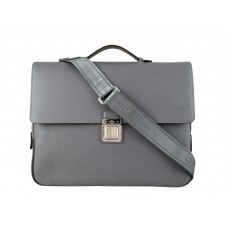 Geantă Louis Vuitton Taiga Leather Vassili Pm Glacier