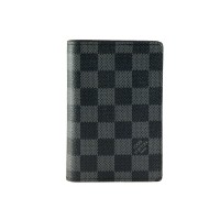 Husă pentru pașaport Louis Vuitton Damier Graphite