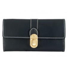 Portofel Louis Vuitton luxos din piele de vițel Sarah, culoare cerneală