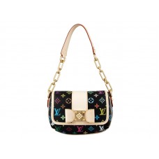 Louis Vuitton Monogram Multicolor Patti Noir