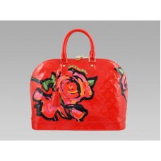 Geantă Louis Vuitton Stephen Sprouse Alma Rose Mm Portocalie Sunset