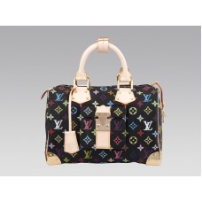 Geantă Louis Vuitton Monogram Multicolore Black Speedy 30