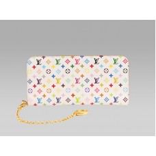 Portofel Louis Vuitton Monogram Multicolor Alb Insolite Anis