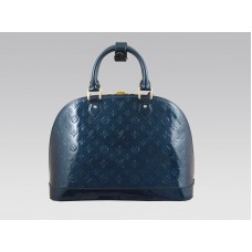 Geantă Louis Vuitton Monogram Vernis Alma Mm Midnight Blue