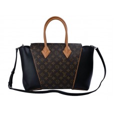 Geantă Louis Vuitton W Monogram & Leather Pm